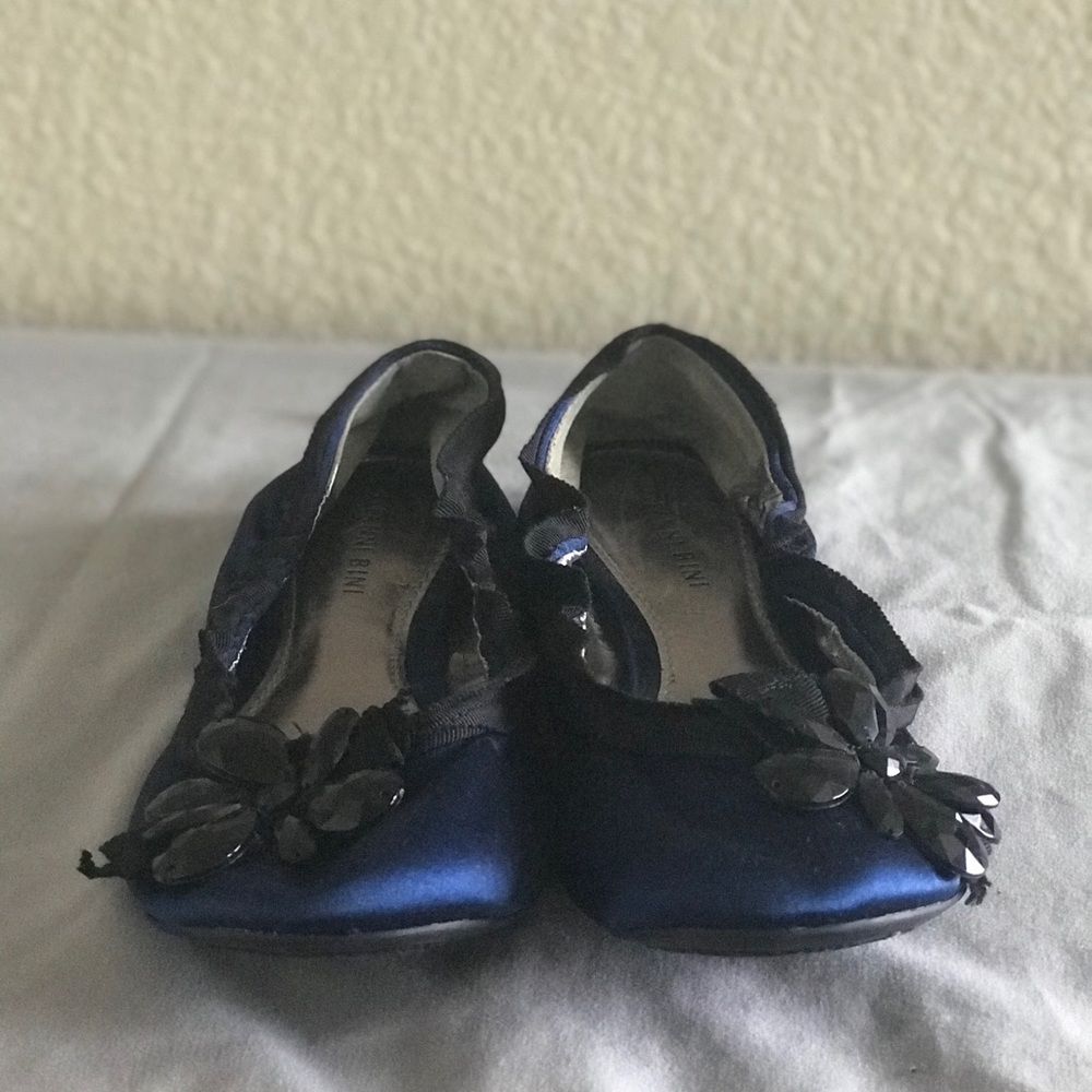 Blue flats